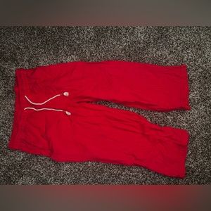 linen beach pants 7/8